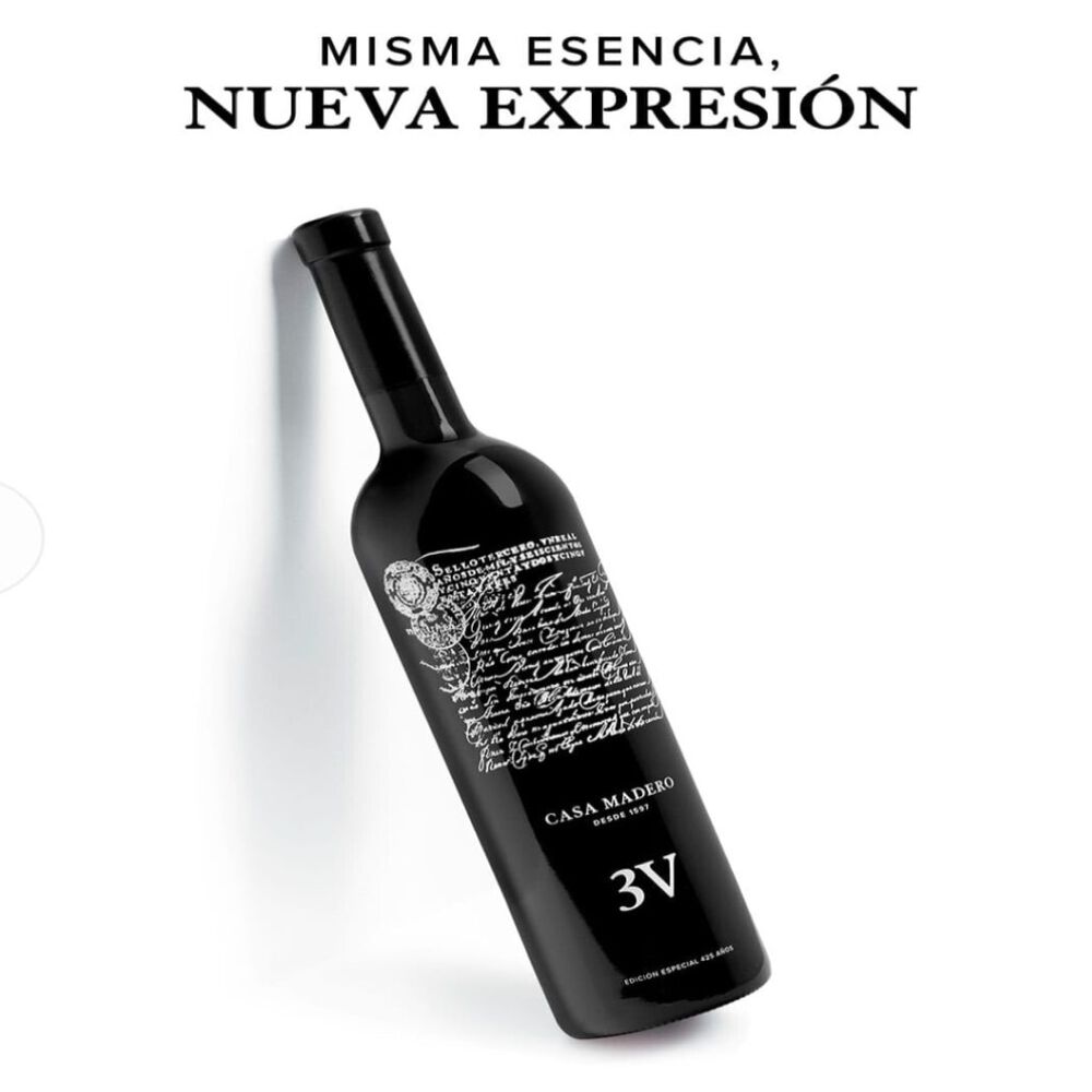 Vino Tinto 3V 425 Aniversario Casa Madero 750 ml image number 2