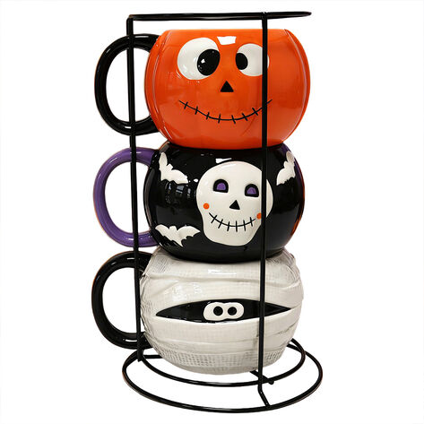 Set de Tazas Apilables Halloween Member's Choice