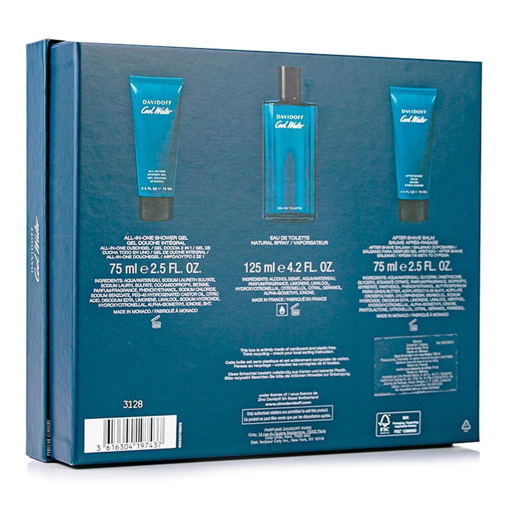 Estuche para Caballero Davidoff  Cool Water EDT 125 ml image number 2
