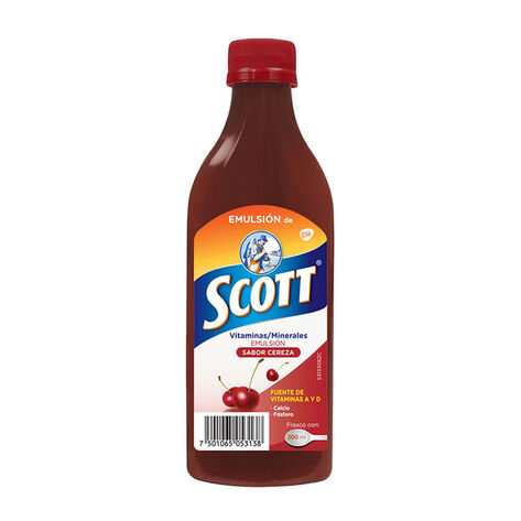 Emulsion Scott Cereza Sol Con 200Ml