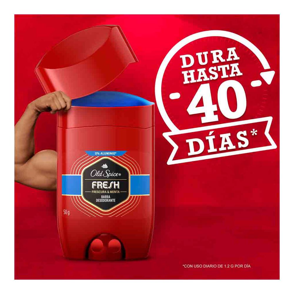 Antitranspirante en Barra para Caballero Fresh Old Spice  5 / 50 g image number 5