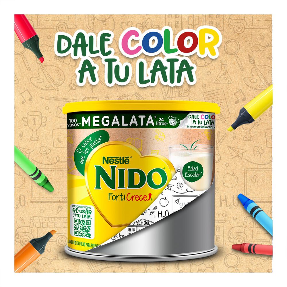 Leche en Polvo Fortificada Nido  2.8 Kg image number 4