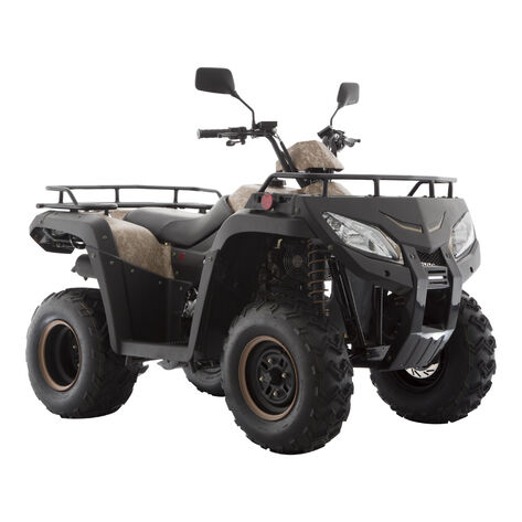 Cuatrimoto ATV250 Caf&eacute; Italika