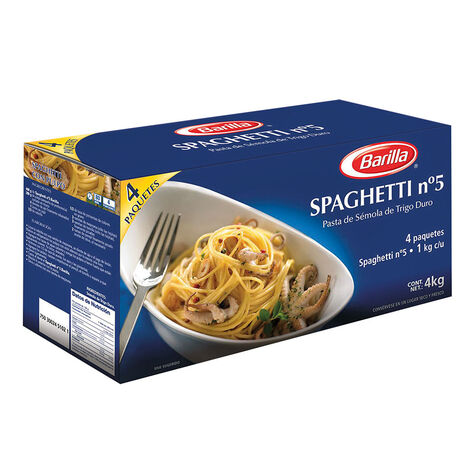 Pasta Spaghetti No. 5 Barilla  4 / 1 Kg