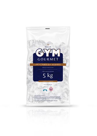 Hielo En Bolsa Gym Gourmet 5 Kg Bolsa