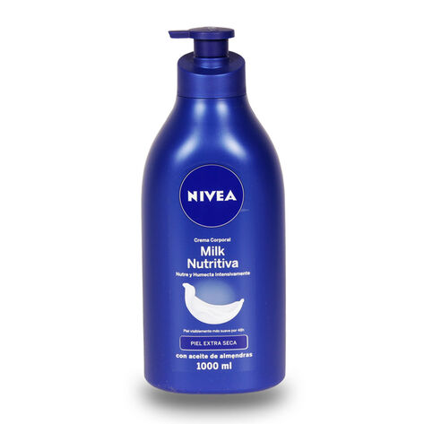 Crema Body Milk Nutritiva Nivea  1 L
