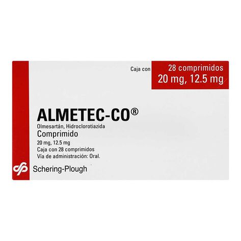 Almetec-Co 20/12.5mg Cmpr 28
