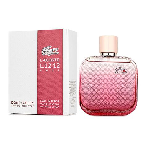 Perfume para dama Lacoste L.12.12 Rose Intense EDT 100 ml