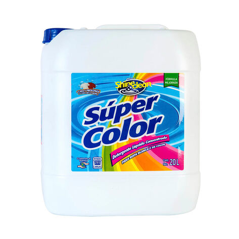 Detergente L&iacute;quido Ropa Color Shine & Clean 20 L