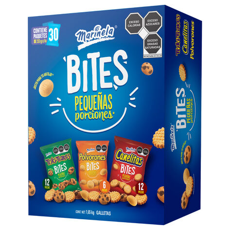 GALLETAS MIX MARINELA BITES 30/55 GR