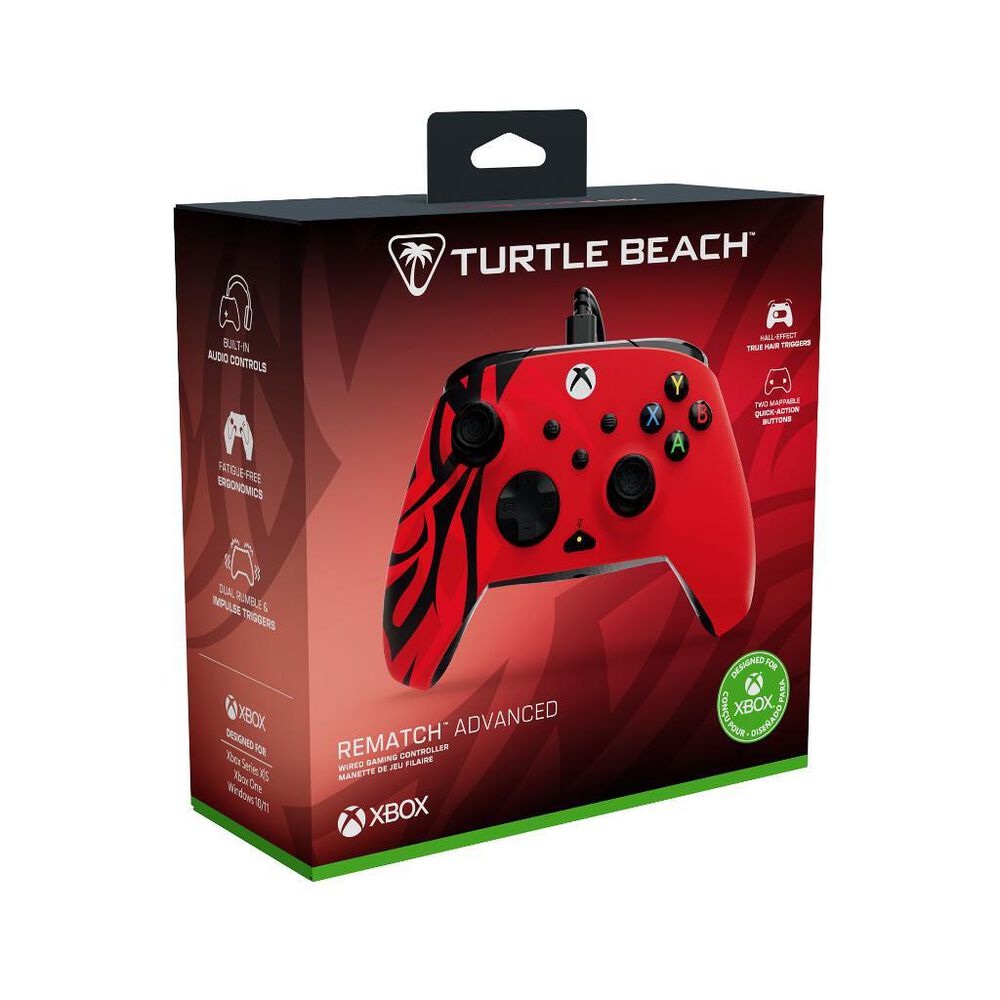 Control Al&aacute;mbrico para Xbox PDP Rojo image number 3