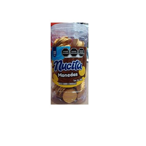 Chocolate Monedas Nucitas 120 pzas