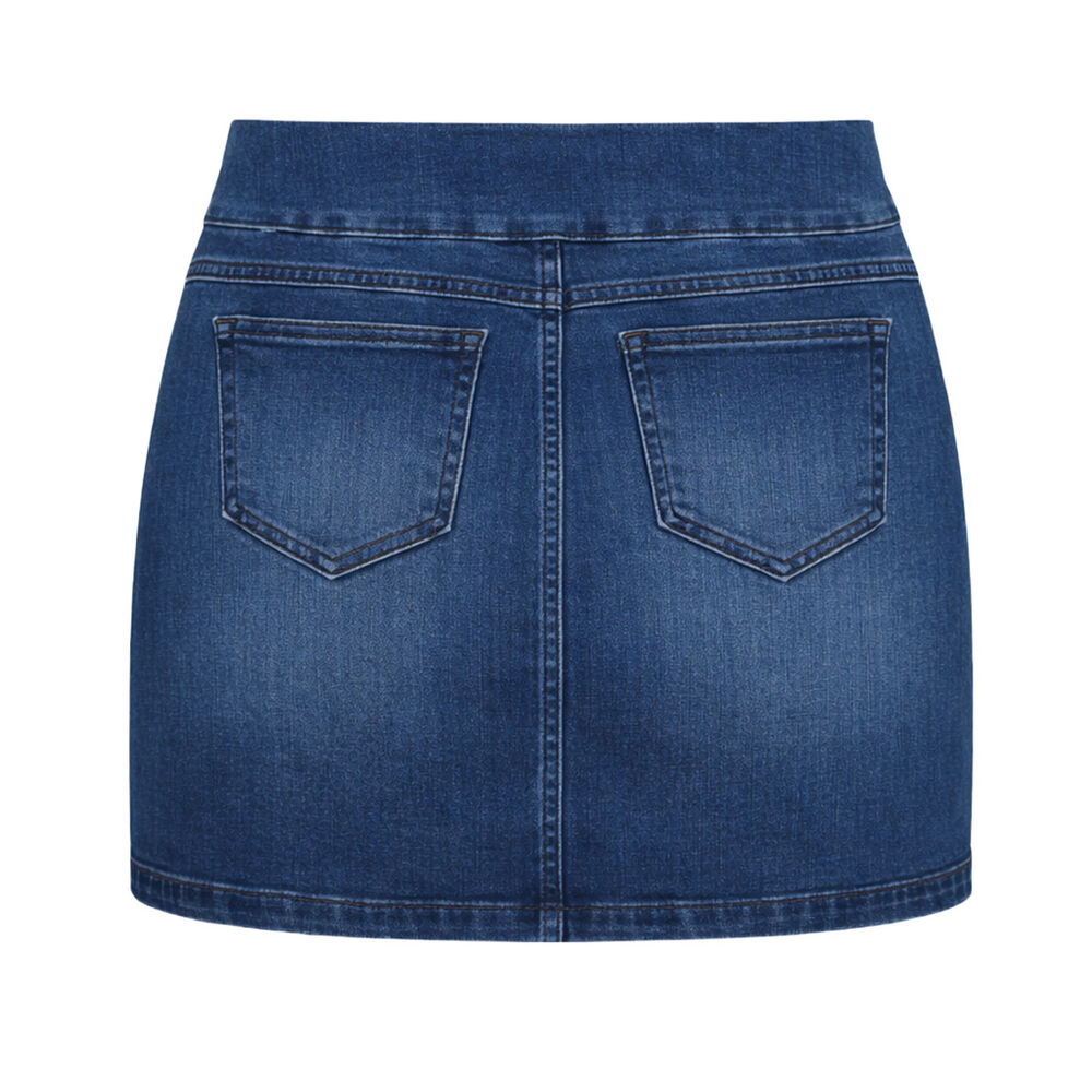 Falda Mezclilla Stretch American College T. G Azul image number 1