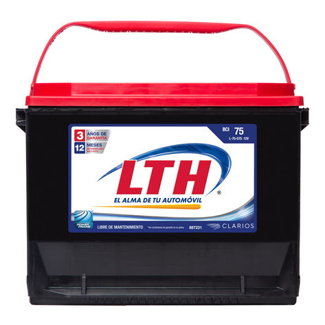 Bater&iacute;a Automotriz LTH L-75-575 Tapa Roja Acumulador