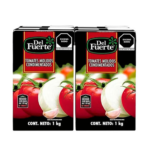Pur&eacute; de Tomate Del Fuerte  4/1 Kg