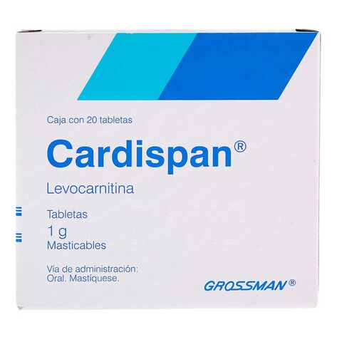 Cardispan 1g Tab con 20