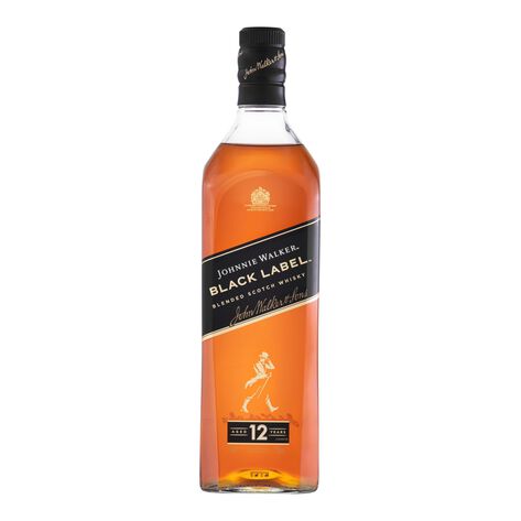 WHISKY JOHNNIE WALKER BLACK LABEL 1/ 1L