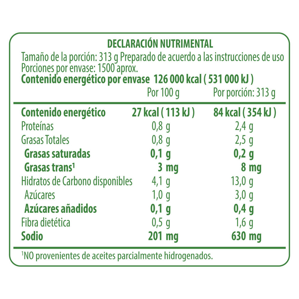 Caldo Condimix Pollo Knorr Professional 3.6 Kg image number 1