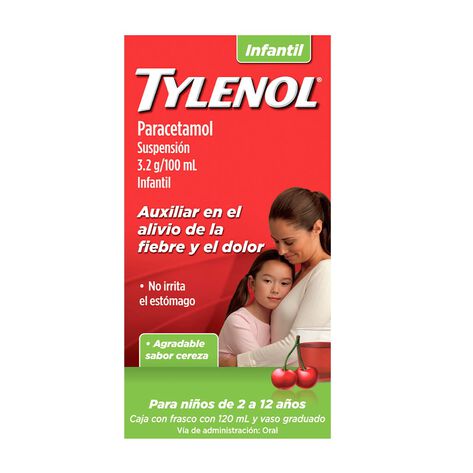 Tylenol Inf Cereza Susp Con 120Ml