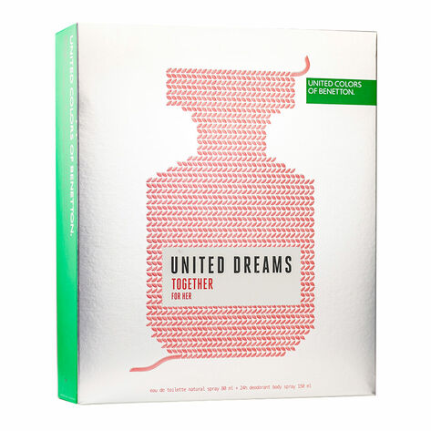 Set de fragancia para dama Benetton Together EDT
