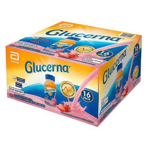 Glucerna Fresa 237 ml 16 Pz