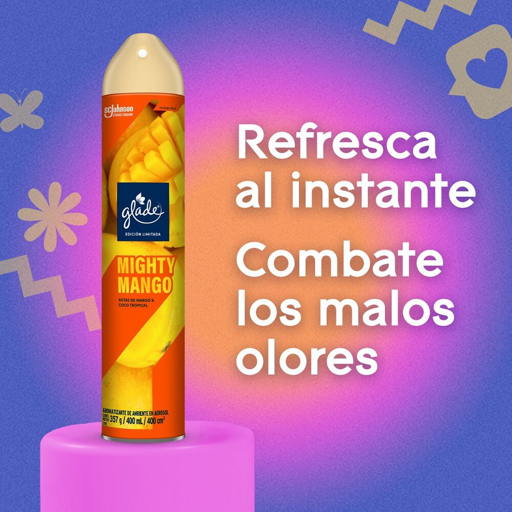 Aromatizante en Aerosol Spring Glade 3/400ml image number 1