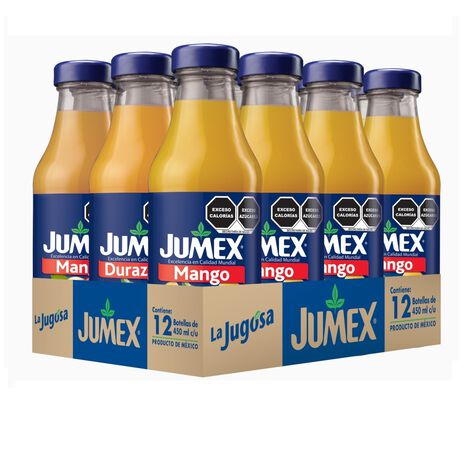 Jugo Sabores Surtidos Jumex Vidrio 12/450 ml
