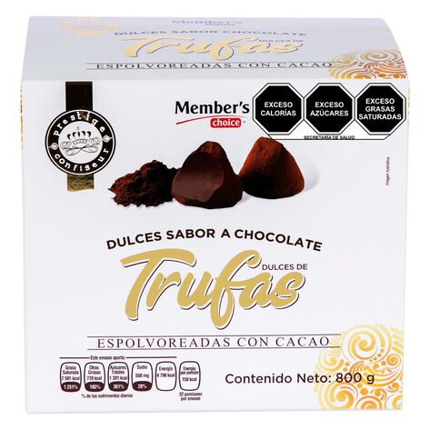 Trufas Member&acute;s Choice 800 g