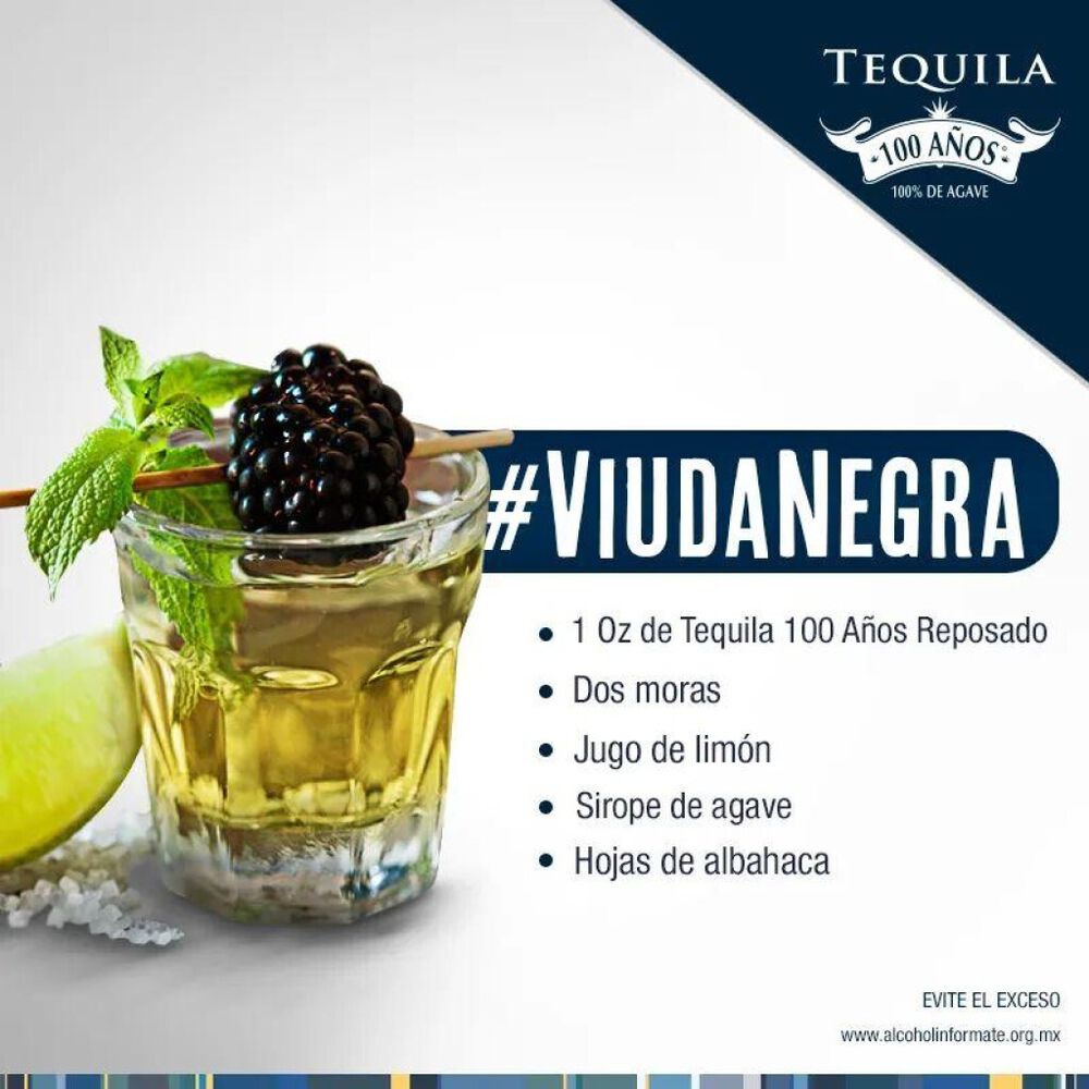 Tequila 100 A&ntilde;os Reposado 1 Lt image number 3