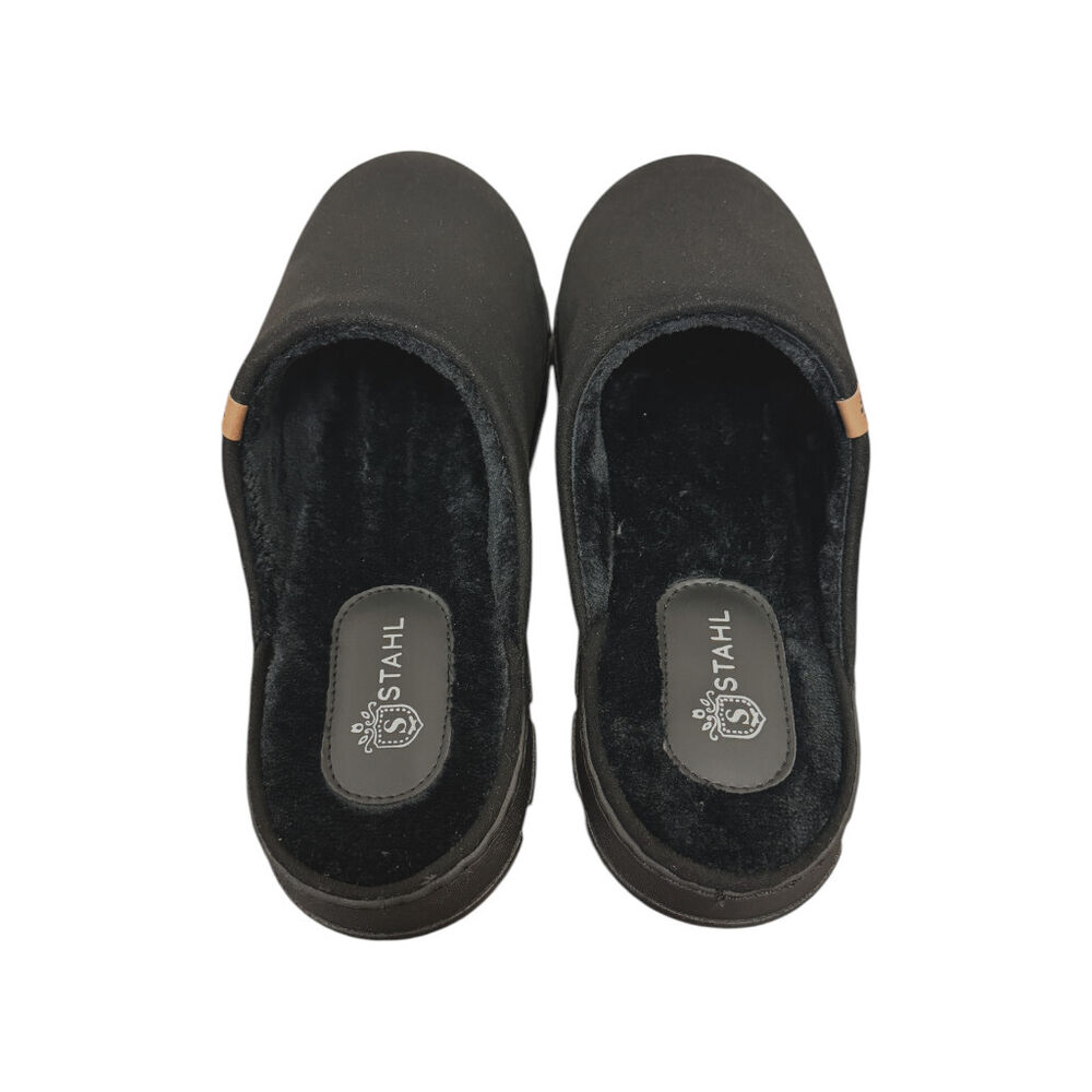 Pantufla Caballero Lisa Negro T26 Stahl image number 5