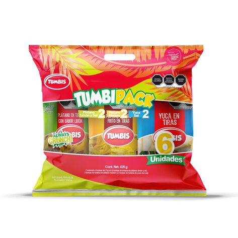Botana Mix Tumbi Pack 6/71 g