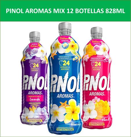 Limpiador Multiusos Aromas Pinol 12 pzas