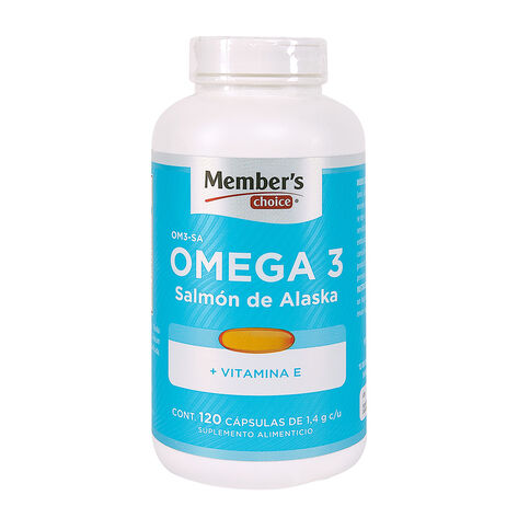 Member"s Choice Omega De Salm&oacute;n + Vitamina E 120 Cap