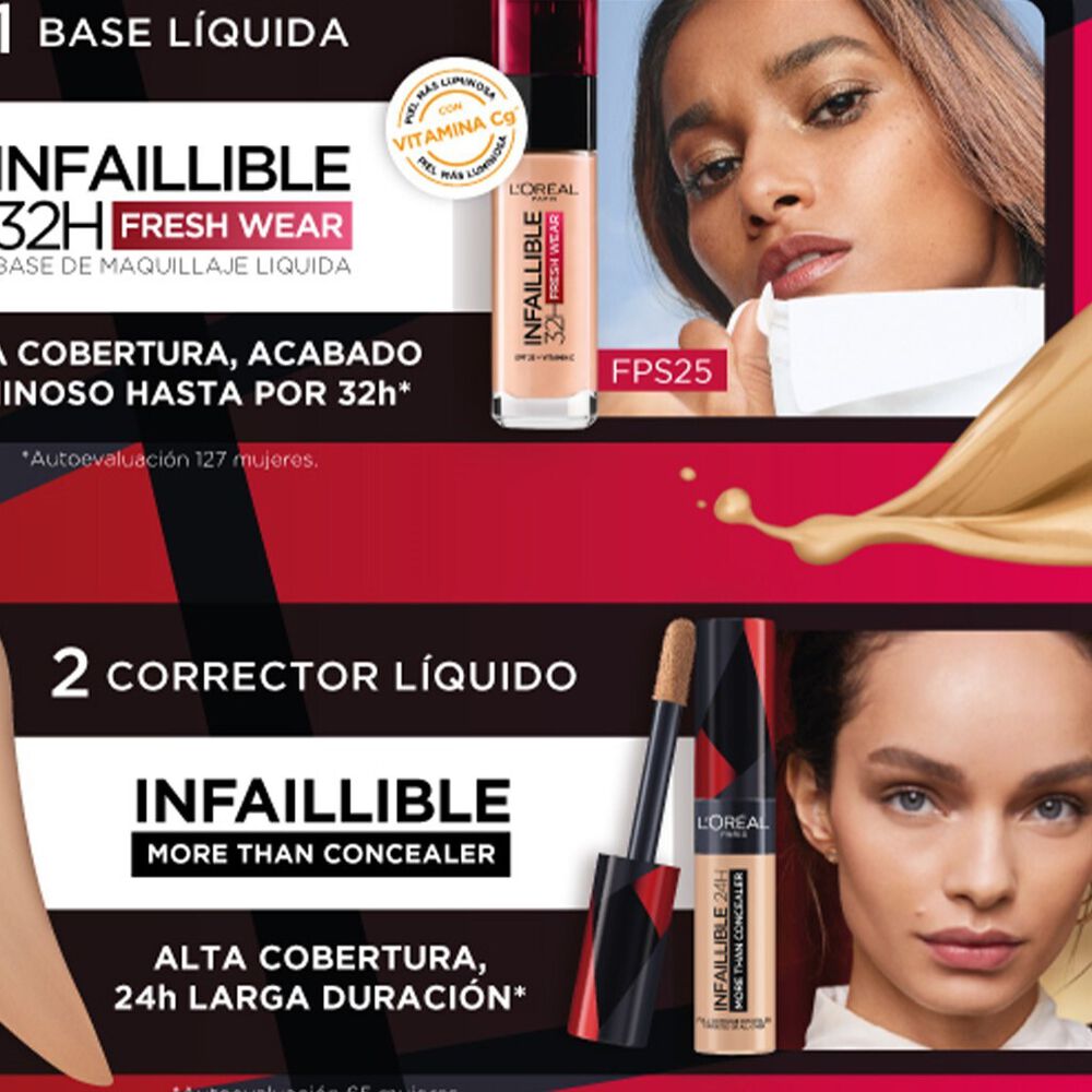 MAQUILLAJE TODO MEDIO LOREAL 2 PIEZAS image number 1
