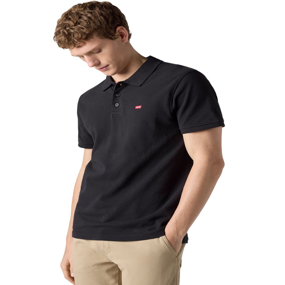 Playera Polo de Caballero Negro G Levis image number 1