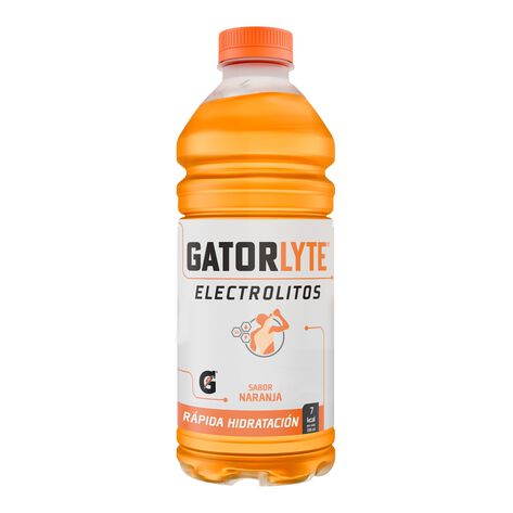 Gatorlyte Bebida con Electrolitos Naranja 591 ml