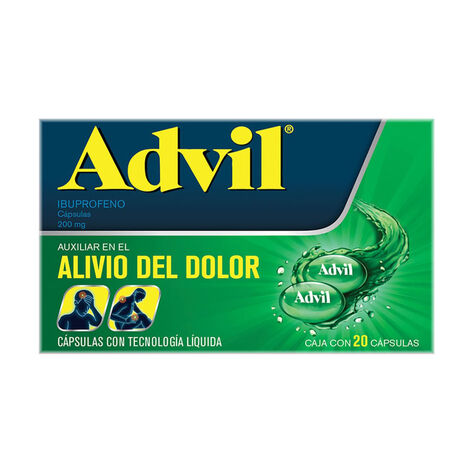 Advil Fast Gel 200Mg Cap Con 20