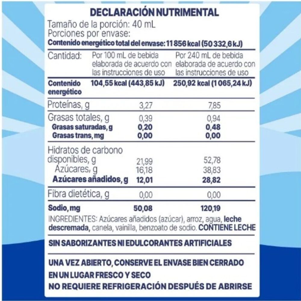 Concentrado Horchata Deliciosa 1.89 L image number 1