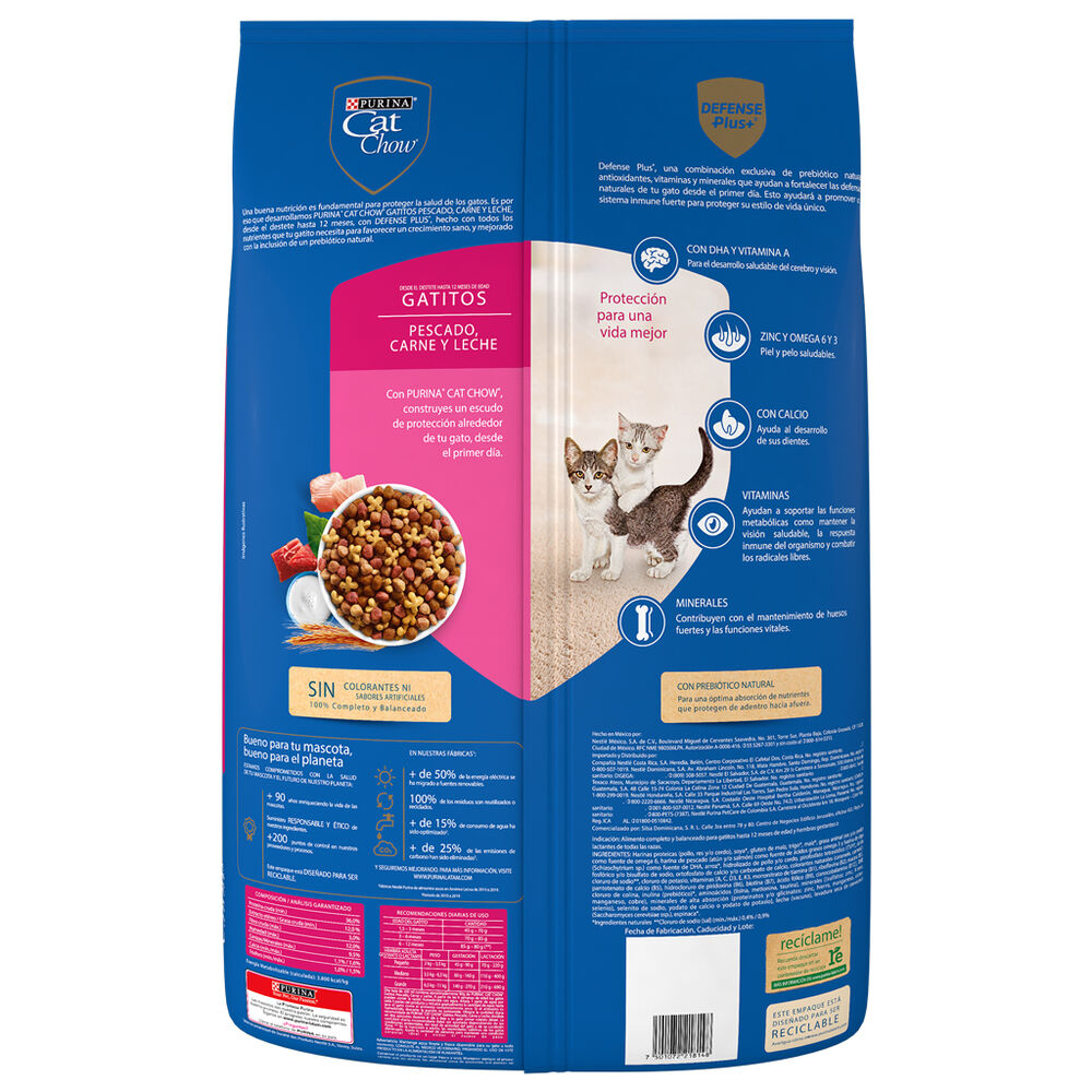 Alimento para Gatos 1-12 meses Cat Chow 7.5 Kg image number 2