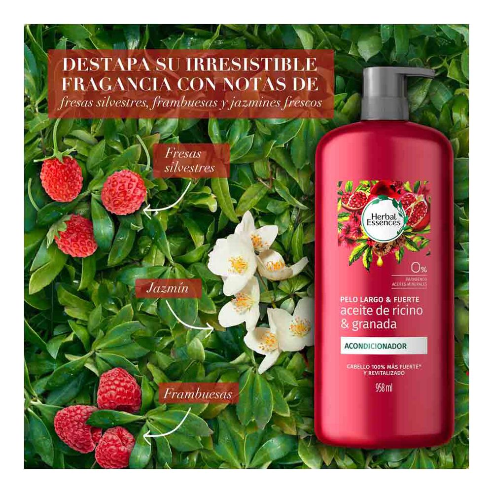 Acondicionador Prol&oacute;ngalo Herbal Essences 958 ml image number 4