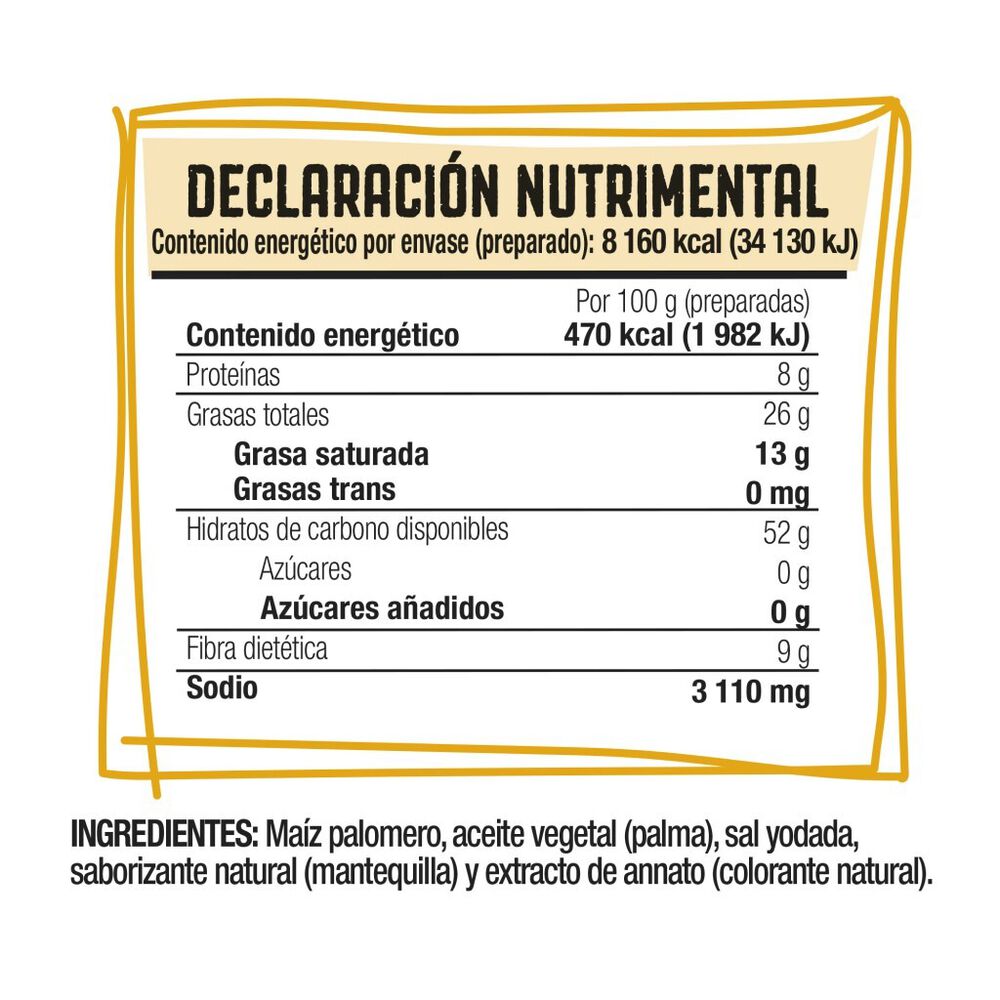 Palomitas Sabor Mantequilla Act II 24/87 g image number 1