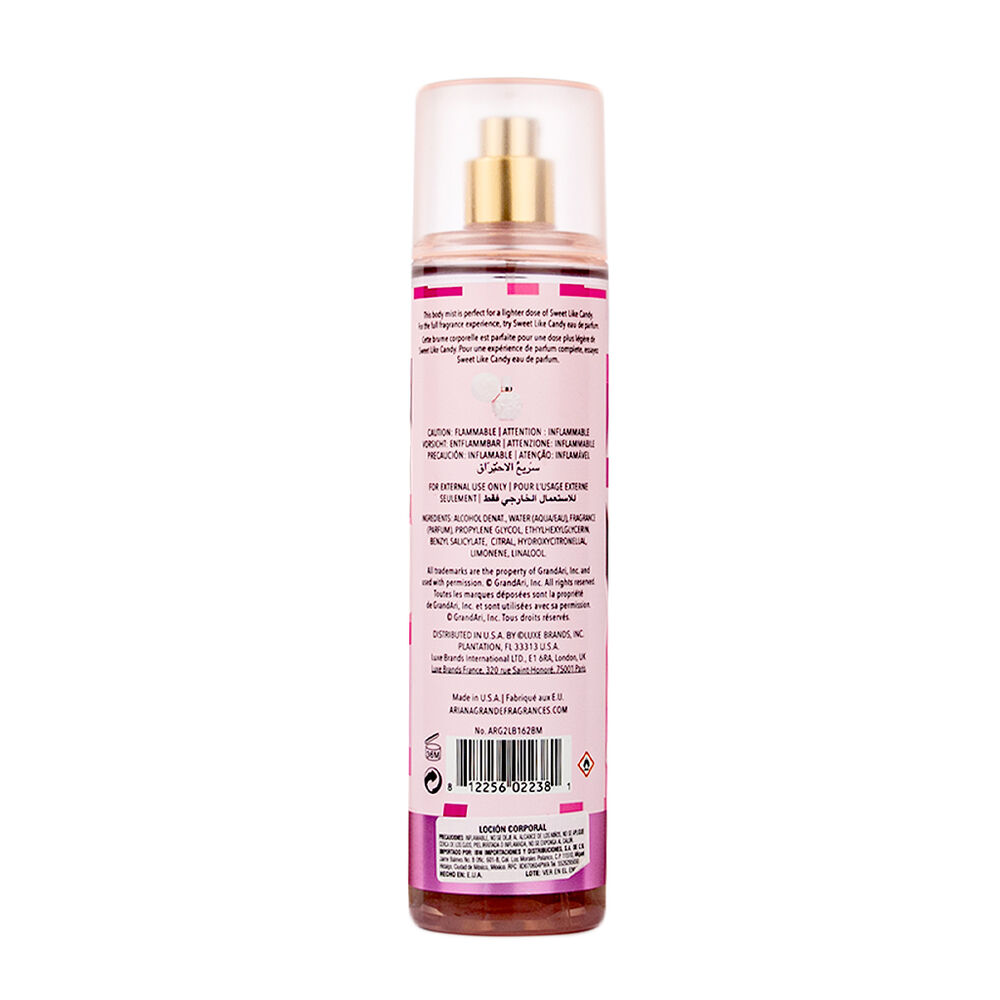 Ariana Grande Sweet Like Candy 236 ml Body Mist para Mujer image number 2