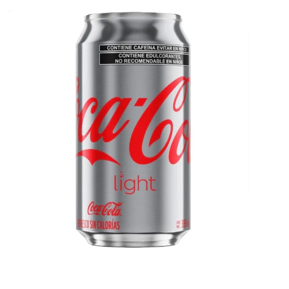 Refresco Coca-Cola Light 355 Ml 12 Pack Lata image number 2