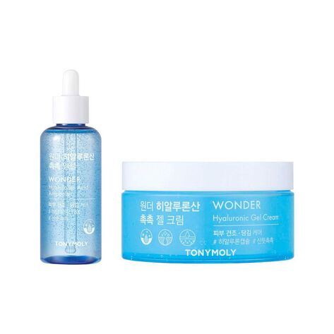 Set Crema y Suero &Aacute;cido Hialur&oacute;nico Tony Moly 2 pzs