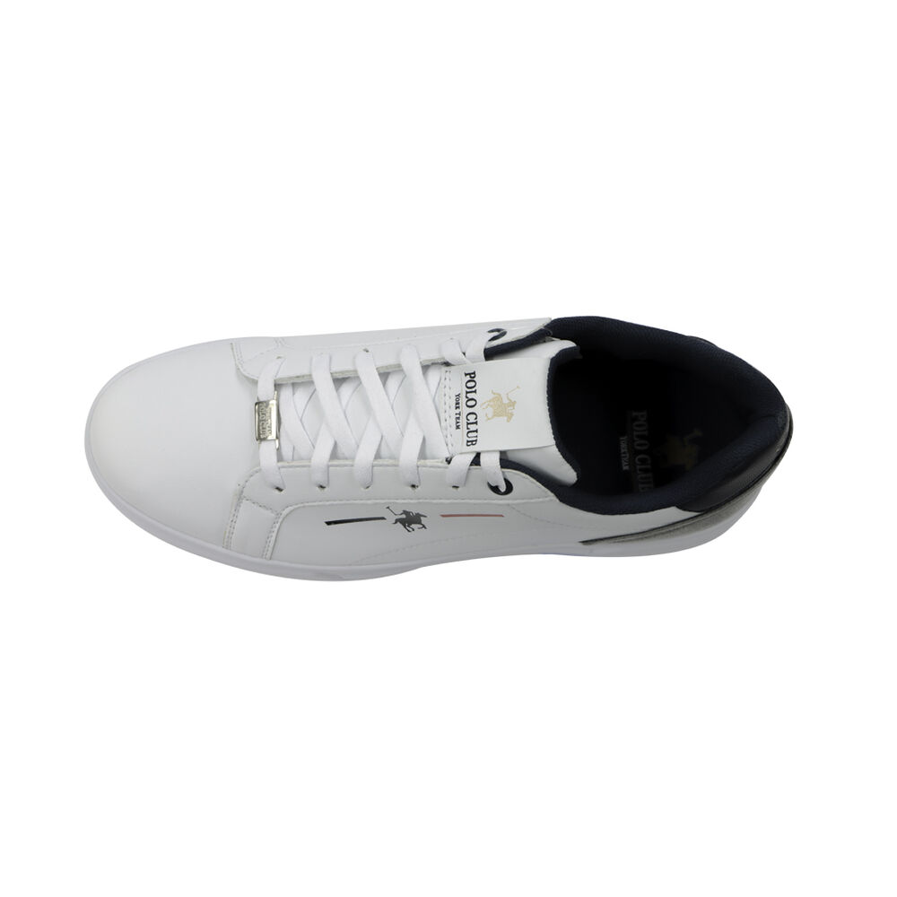 Tenis Casual Polo Club Blanco Caballero image number 2