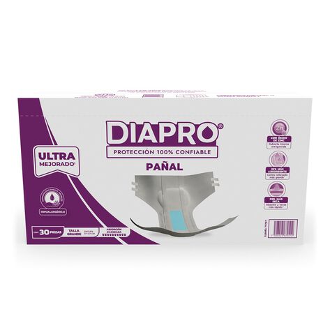 Pa&ntilde;al Talla Grande Diapro C/30 Pzas