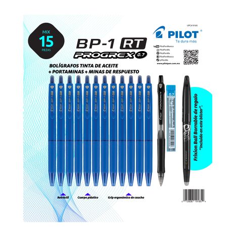 Set de plumas 15 pza Azul Pilot