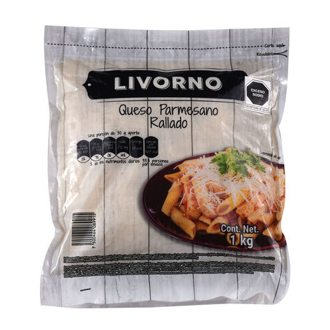 Queso Parmesano Rallado Livorno 1 Kg
