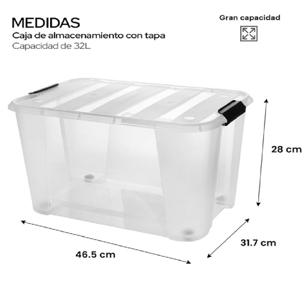 Caja Almacenamiento de 32 Litros image number 1