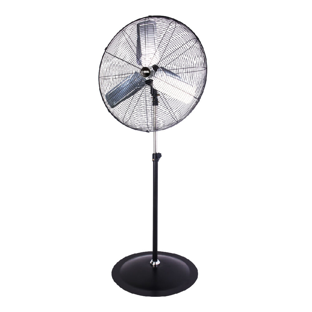 Ventilador Industrial de Pedestal 30 Pulgadas Kool Factory Negro image number 1